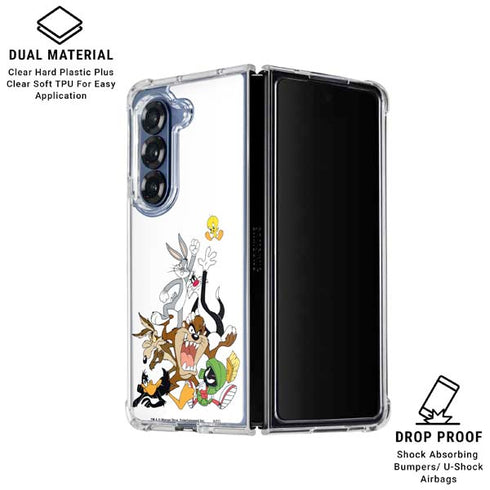 Looney Tunes All Together Galaxy Z Fold6 Clear Case